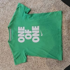 Small nike shirt